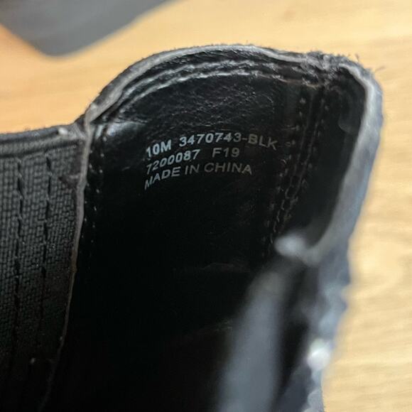 Frye & Co. Kaye Suede Chelsea Boot Pointed Toe Western Wedge Women’s Size 10 - Picture 11 of 11